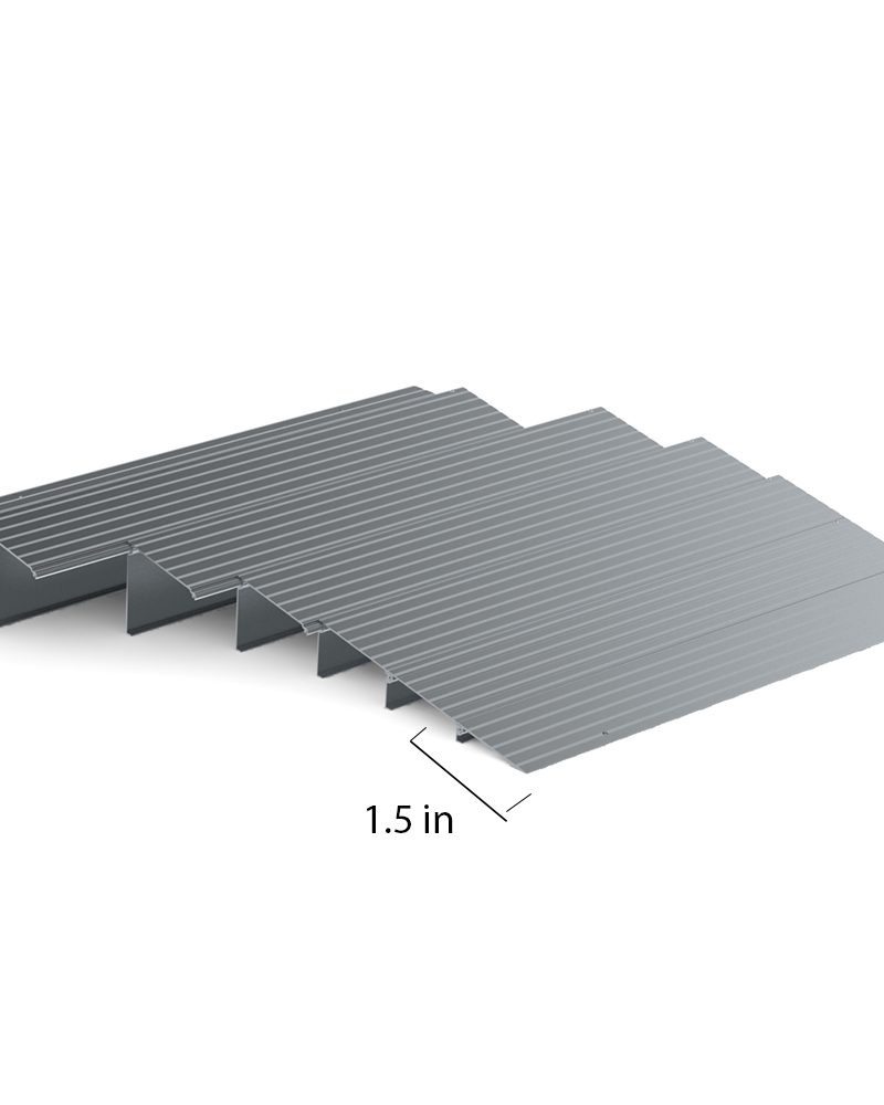 Modular Entry Ramp for a 1.5 inch rise